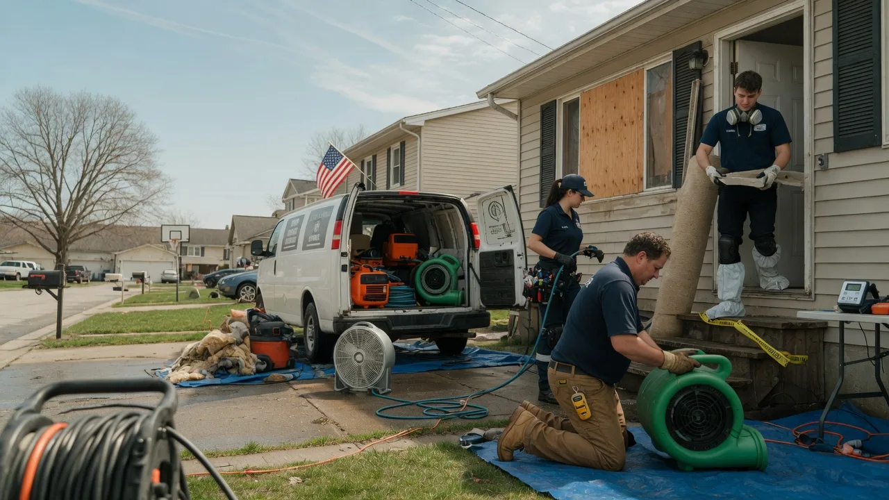 Water Damage Restoration in Almo, KY near me